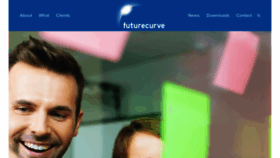 What Futurecurve.com website looked like in 2020 (5 years ago)