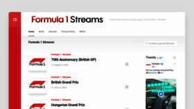 What Formula1streams.com website looked like in 2020 (3 years ago)