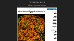 What Frankpicchione.com website looked like in 2020 (3 years ago)