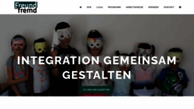 What Freundstattfremd.de website looked like in 2020 (3 years ago)