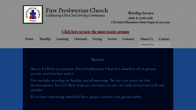 What Fpcbloomington.org website looked like in 2020 (3 years ago)