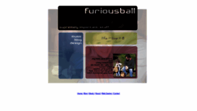 What Furiousball.com website looked like in 2020 (3 years ago)