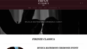 What Firenzeclassica.com website looked like in 2020 (3 years ago)
