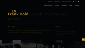 What Fbadvokati.cz website looked like in 2020 (3 years ago)