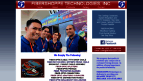 What Fibershoppe.com website looked like in 2020 (3 years ago)