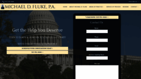 What Flukelegal.com website looked like in 2020 (3 years ago)