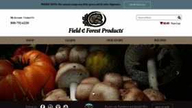 What Fieldforest.net website looked like in 2020 (3 years ago)