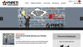 What Fnpeti.org.br website looked like in 2020 (3 years ago)