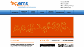 What Fegems.ch website looked like in 2020 (3 years ago)