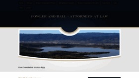 What Fowlerball.com website looked like in 2020 (4 years ago)