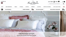What Frenchbedroomcompany.co.uk website looked like in 2020 (3 years ago)