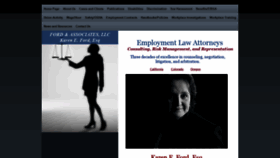 What Fordslaw.com website looked like in 2020 (3 years ago)