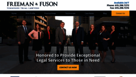 What Fusonlaw.com website looked like in 2020 (3 years ago)
