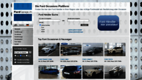 What Fordgarage.ch website looked like in 2020 (3 years ago)