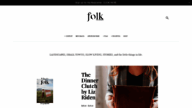 What Folklifestyle.com website looked like in 2020 (3 years ago)