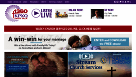 What Faithtalk1360.com website looked like in 2020 (3 years ago)