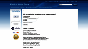 What Fruitionmusicstore.net website looked like in 2020 (3 years ago)