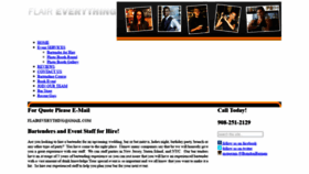 What Flaireverything.com website looked like in 2020 (3 years ago)