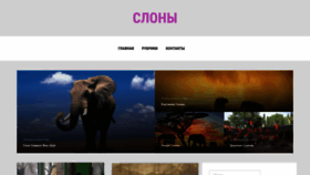 What Funny-elephant.ru website looked like in 2020 (3 years ago)