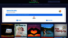 What Friendshipday.co.in website looked like in 2020 (4 years ago)