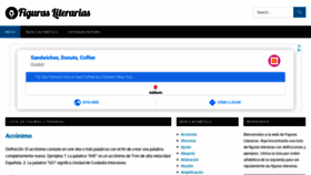 What Figurasliterarias.org website looked like in 2020 (3 years ago)