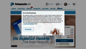 What Fotopuzzle.de website looked like in 2020 (3 years ago)