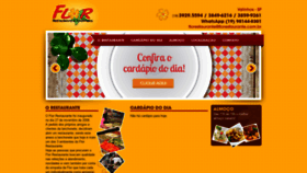 What Florestaurante.com.br website looked like in 2020 (3 years ago)