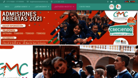 What Fundacionsanantonio.org website looked like in 2020 (3 years ago)