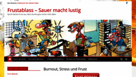 What Frustablass.de website looked like in 2020 (3 years ago)