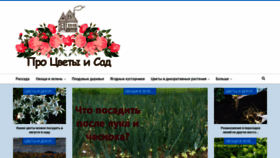 What Flowergarden.pro website looked like in 2020 (3 years ago)
