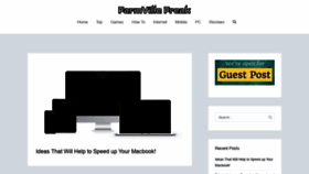 What Farmvillefreak.com website looked like in 2020 (3 years ago)
