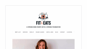 What Fitandeats.com website looked like in 2020 (3 years ago)
