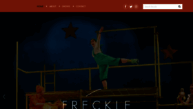 What Freckleproductions.co.uk website looked like in 2020 (3 years ago)