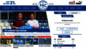 What Fac.at website looked like in 2020 (3 years ago)