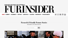 What Furinsider.com website looked like in 2020 (3 years ago)