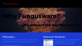 What Fungusware.com website looked like in 2020 (3 years ago)