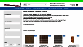 What Fliesenhandelonline.com website looked like in 2020 (3 years ago)