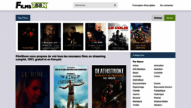 What Filmstreaming1.cam website looked like in 2020 (3 years ago)