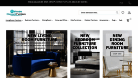 What Furniturestorelosangeles.com website looked like in 2020 (3 years ago)