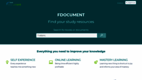 What Fdocument.org website looked like in 2020 (4 years ago)