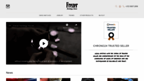 What Frezerhouse.ru website looked like in 2020 (3 years ago)