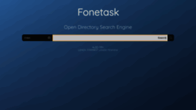 What Fonetask.com website looked like in 2020 (3 years ago)