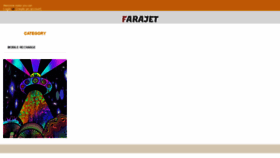 What Farajet.com website looked like in 2020 (3 years ago)