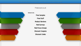 What Freecouk.co.uk website looked like in 2020 (3 years ago)