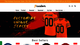 What Fcustom.com website looked like in 2020 (4 years ago)