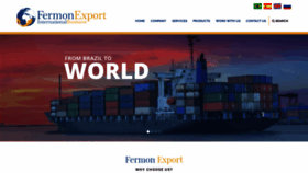 What Fermonexport.com website looked like in 2020 (3 years ago)