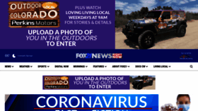 What Fox21news.com website looked like in 2020 (3 years ago)