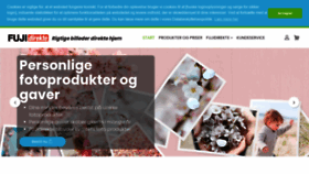 What Fujidirekte.dk website looked like in 2020 (3 years ago)