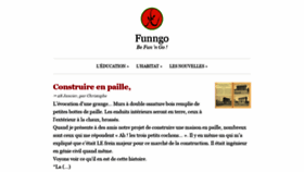 What Funngo.com website looked like in 2020 (3 years ago)