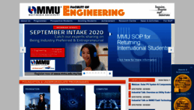 What Foe.mmu.edu.my website looked like in 2020 (3 years ago)